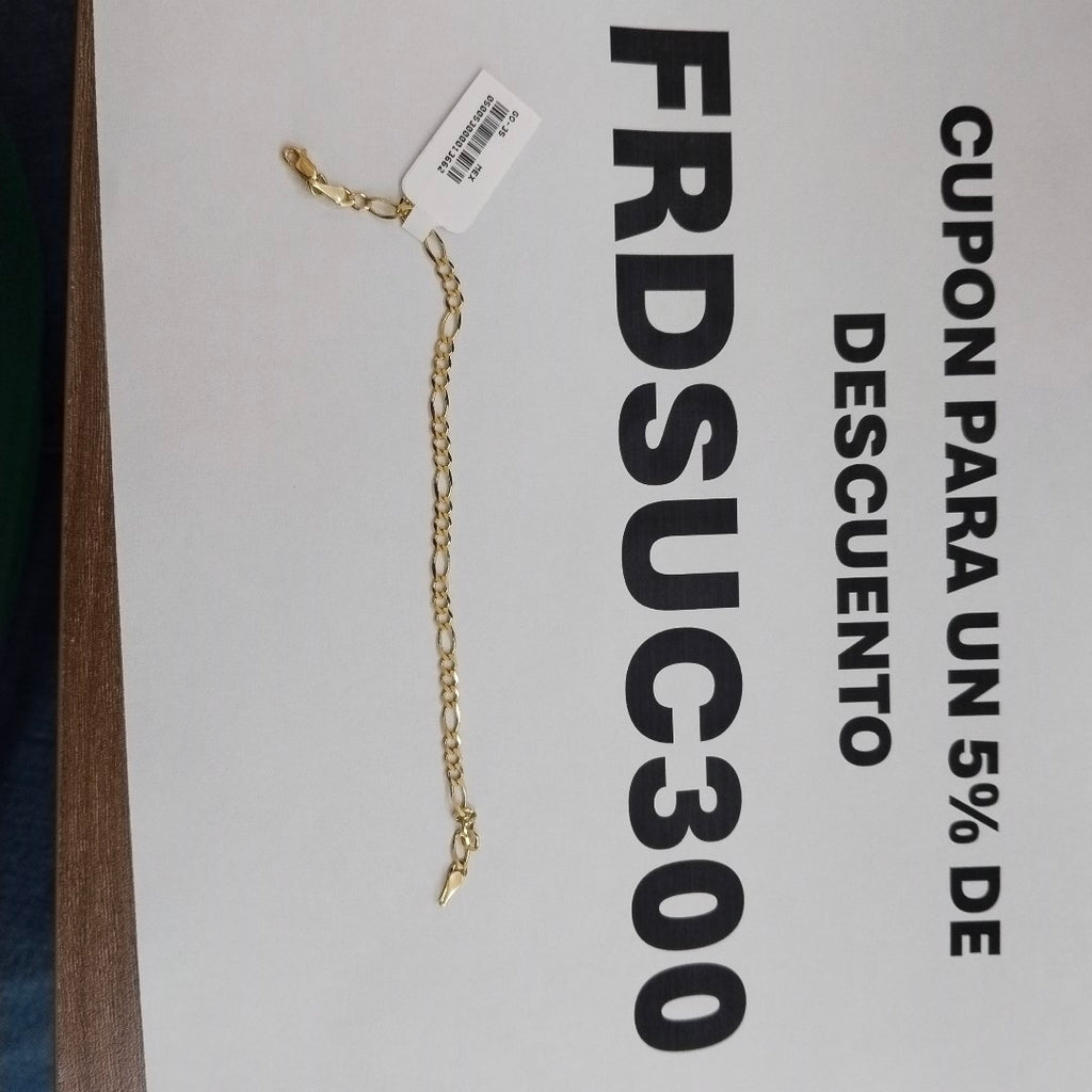 PULSERA 3X1 10K 18 CM 2.7 GR (NUEVO)