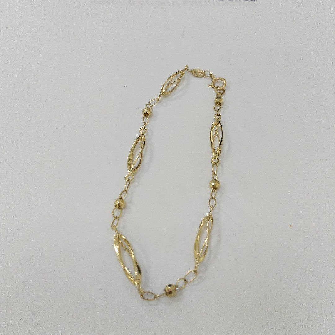 PULSERA ESPECIAL 14K 18 CM 1.9 GR (NUEVO)