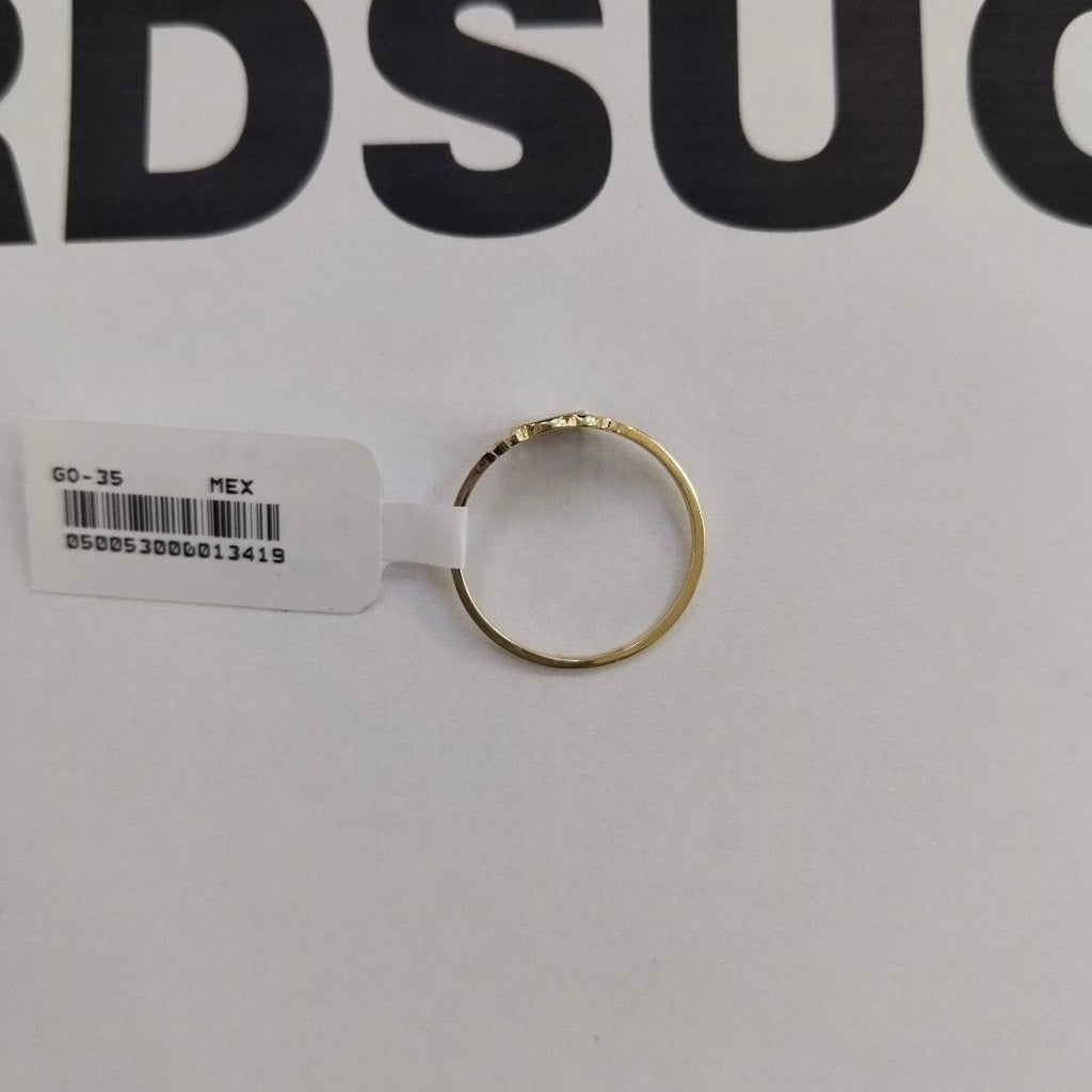 ANILLOS ANILLITO 10K TALLA 9 1 GR (NUEVO)