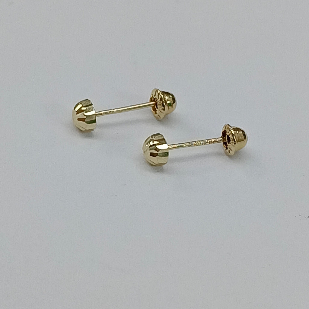 BROQUELES BROQUEL FIG HONGO 14K 0.17 GR (NUEVO)