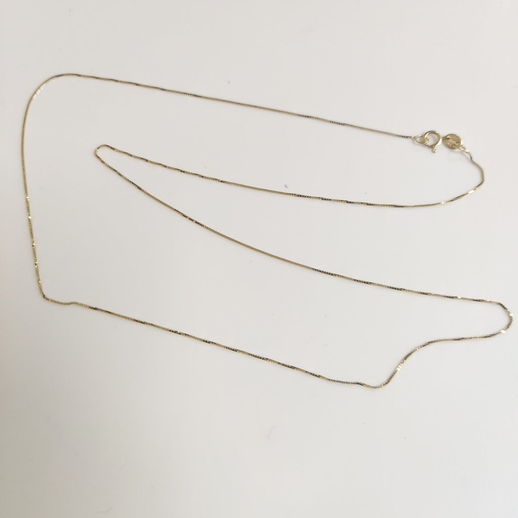 CADENA ORO 14 K 1,10 GRMS (SEMINUEVO)