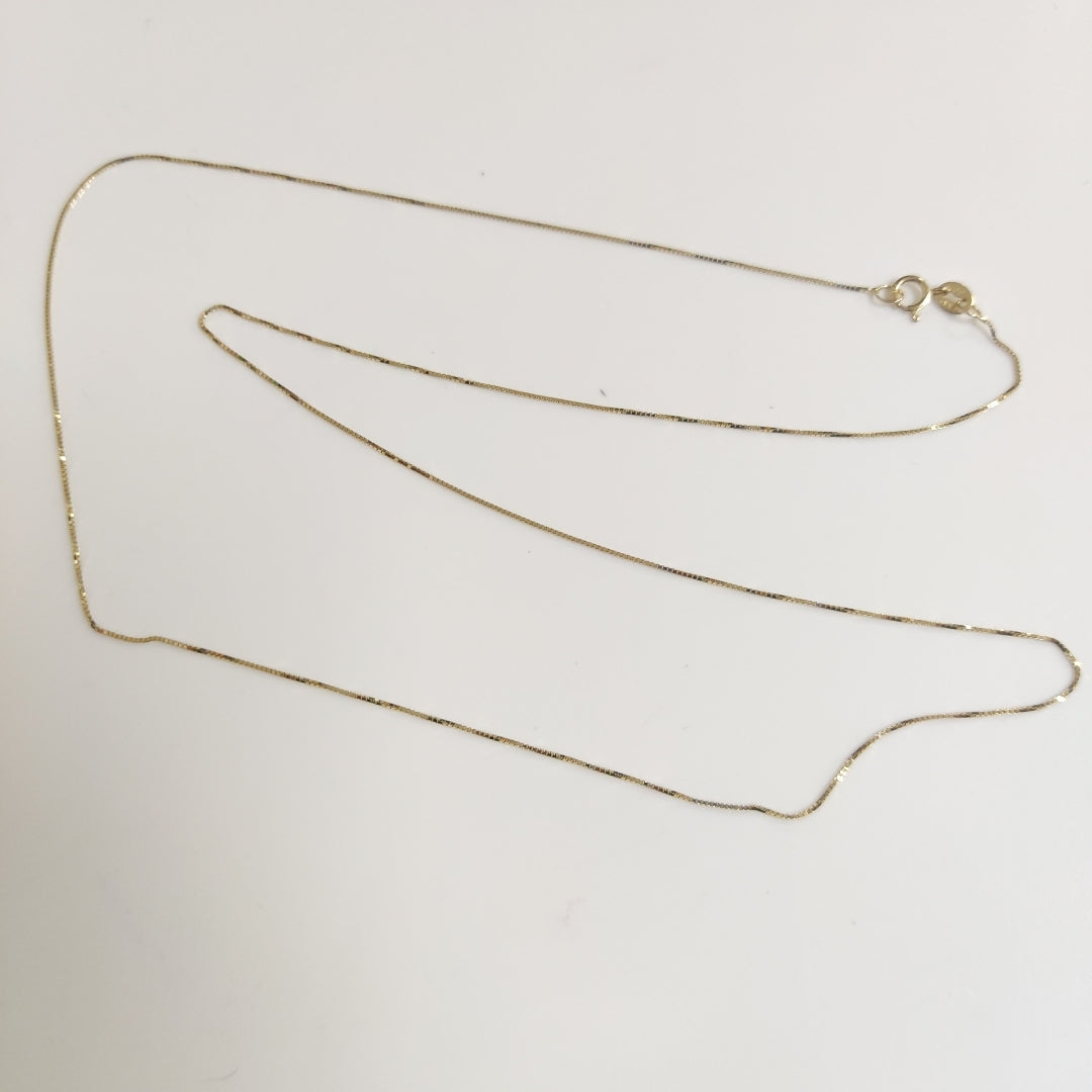 CADENA ORO 14 K 1,10 GRMS (SEMINUEVO)