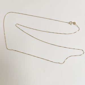 CADENA ORO 14 K 1,10 GRMS (SEMINUEVO)