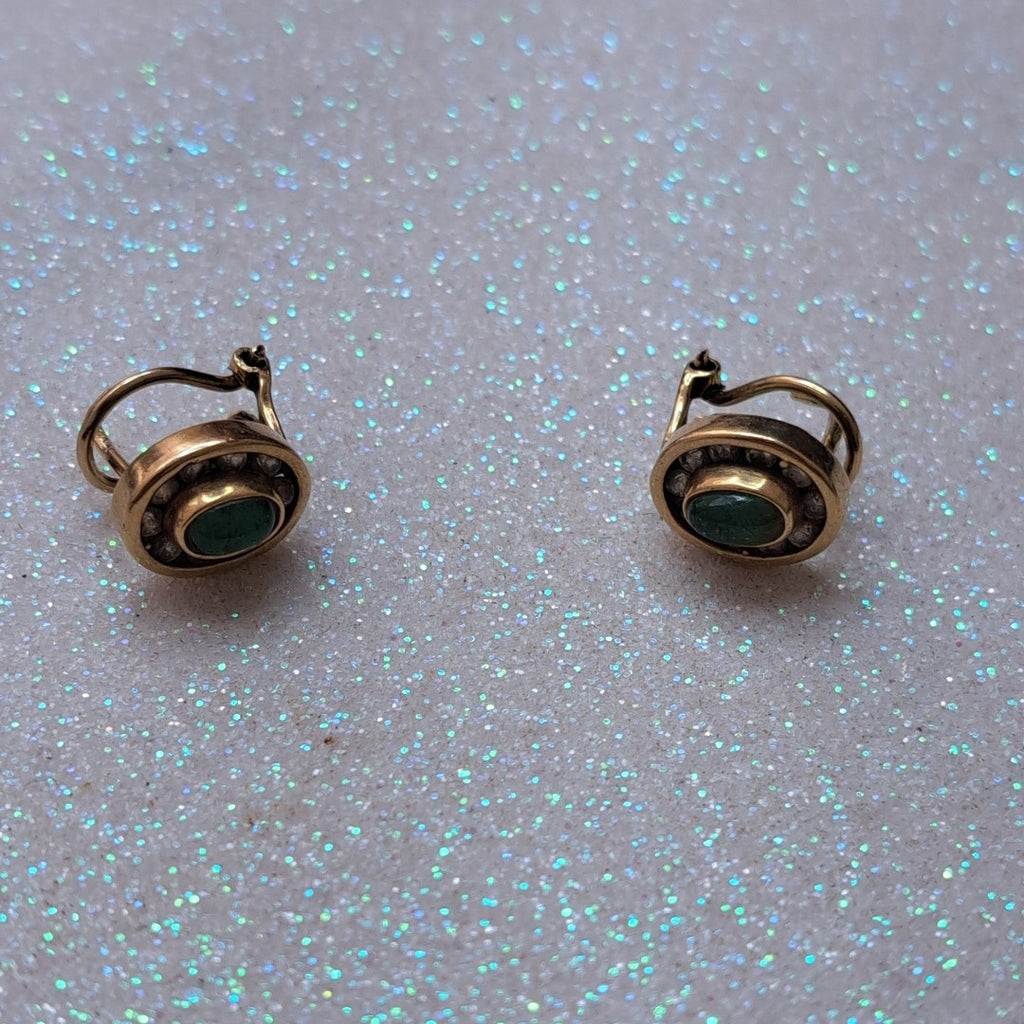 ARRACADAS PAR ORO 14 K 3,30 GRMS (SEMINUEVO)