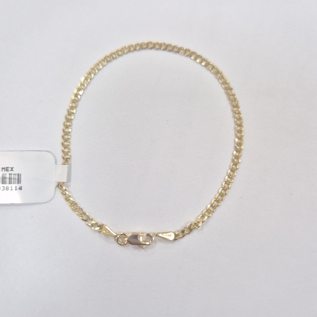 PULSERA BARBADA 14K 18 CM 2 GR (NUEVO)