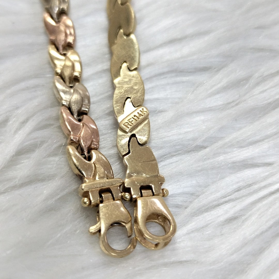 PULSERA ORO 14 K 8.9 GRMS (SEMINUEVO)