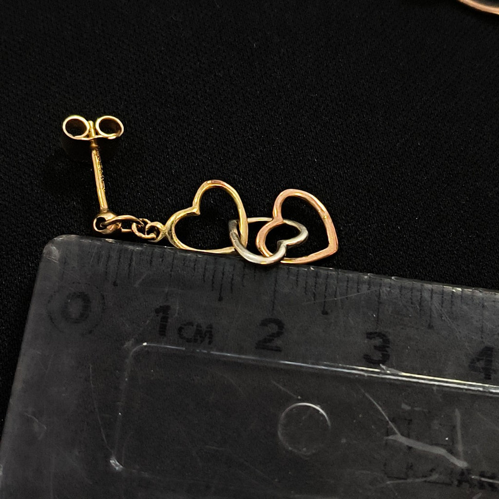 ARETES PAR ORO 10 K 1.9 GRMS (SEMINUEVO)