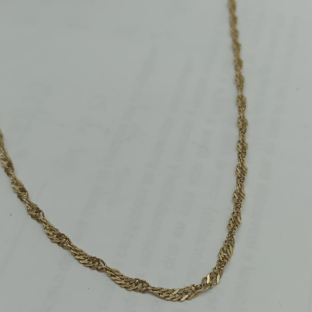 CADENA ORO 14 K 5,00 GRMS (SEMINUEVO)