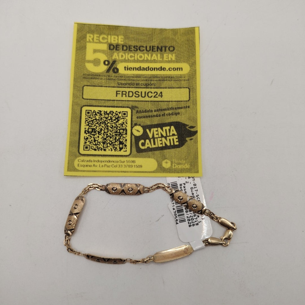 PULSERA ORO 10 K 4 GRMS (SEMINUEVO)