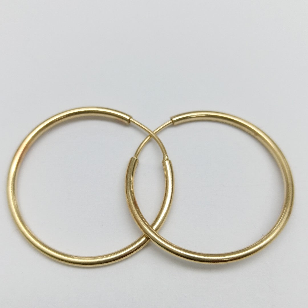 ARRACADAS PAR ORO 14 K 2,40 GRMS (SEMINUEVO)