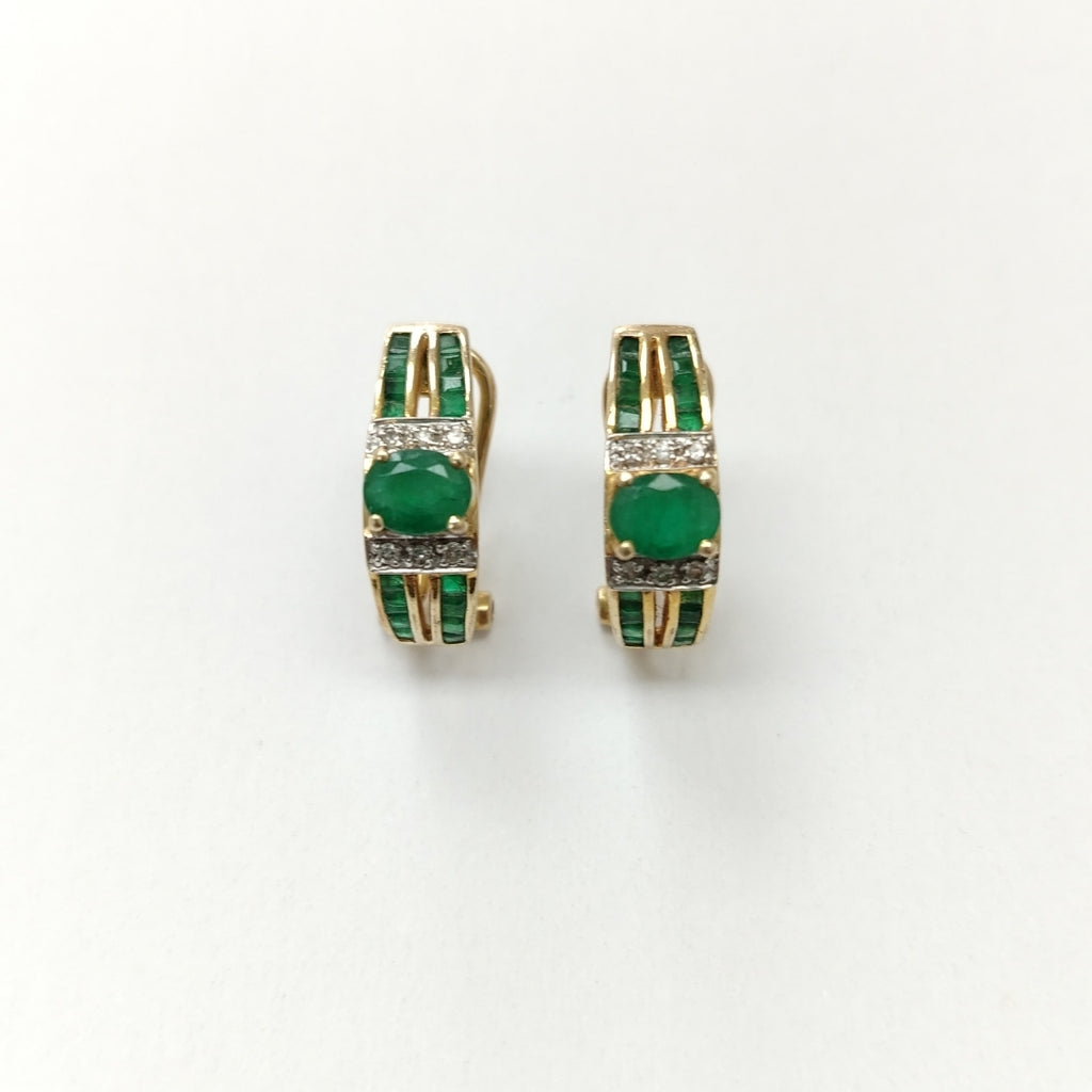 ARETES PAR ORO 14 K 3,60 GRMS (SEMINUEVO)