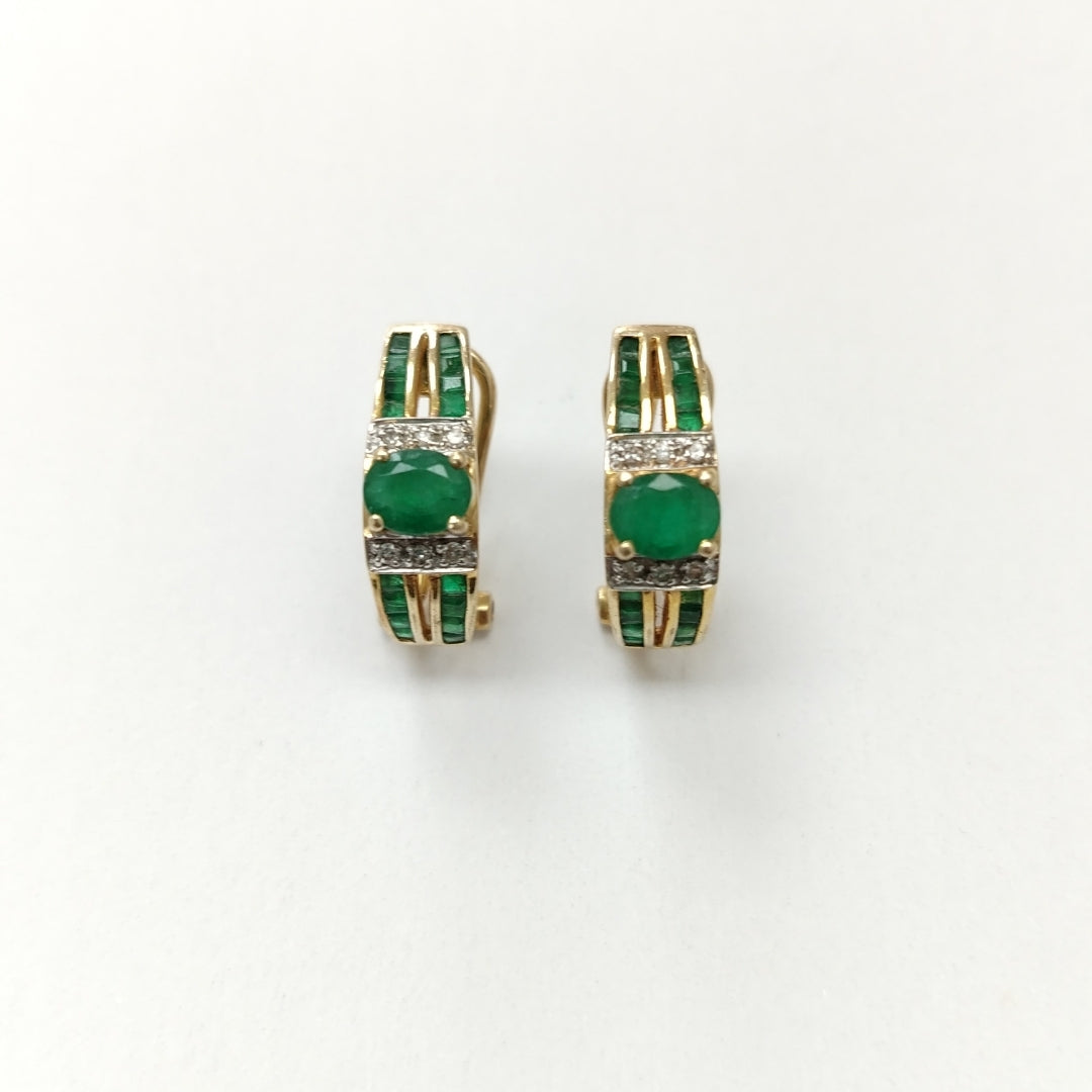 ARETES PAR ORO 14 K 3,60 GRMS (SEMINUEVO)