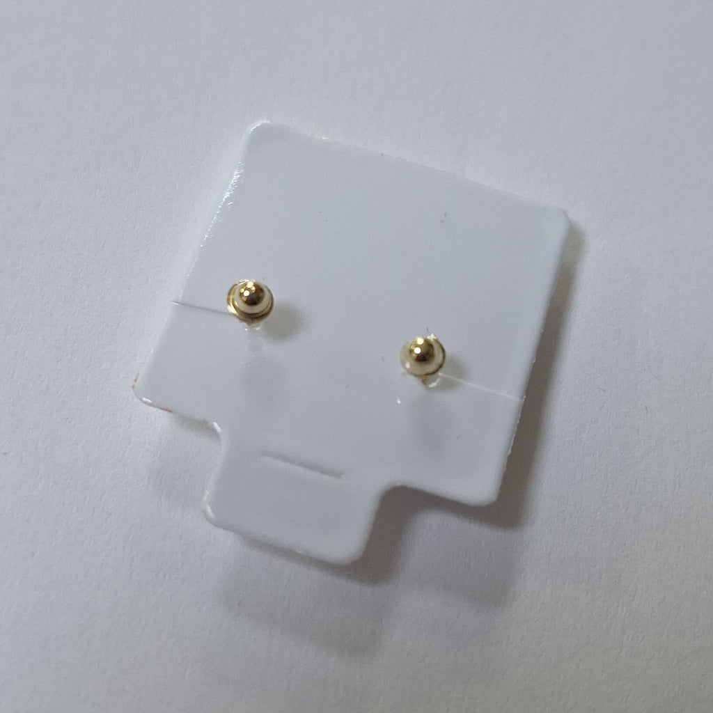 BROQUELES BROQUEL FIG SONRISA ESMALTE ROSA 14K 0.1696 GR (NUEVO)