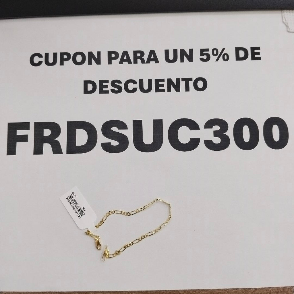 PULSERA 3X1 10K 18 CM 1.6 GR (NUEVO)