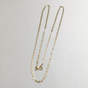 CADENAS TEJIDO GUCHI ORO 10K 55 CM 2.9 GR (NUEVO)