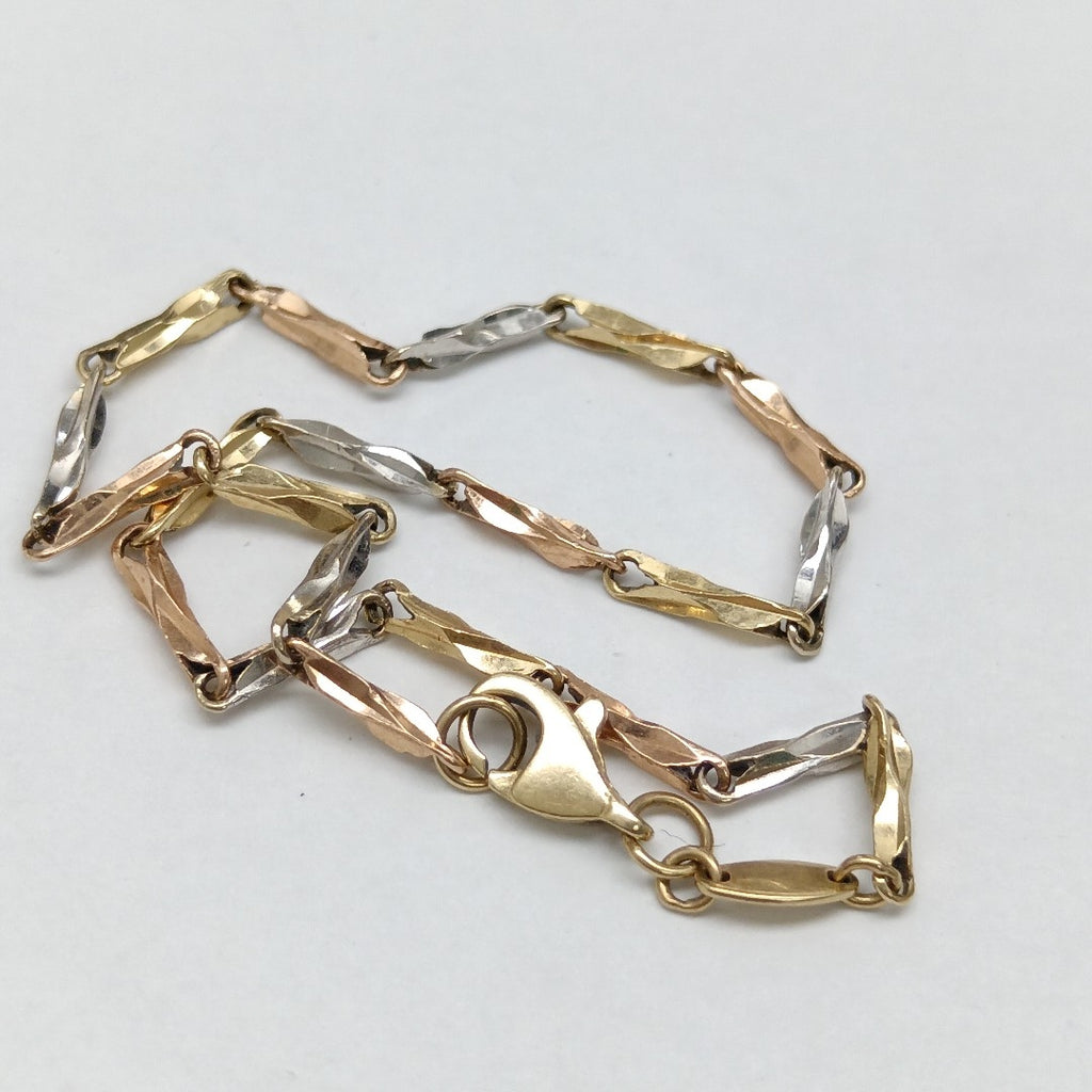 PULSERA ORO,RODIADO 14 K 2,50 GRMS (SEMINUEVO)