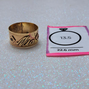 ARGOLLA ORO 14 K 7,00 GRMS (SEMINUEVO)
