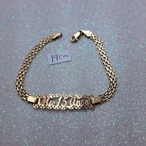 ESCLAVA ORO 10 K 4,50 GRMS (SEMINUEVO)