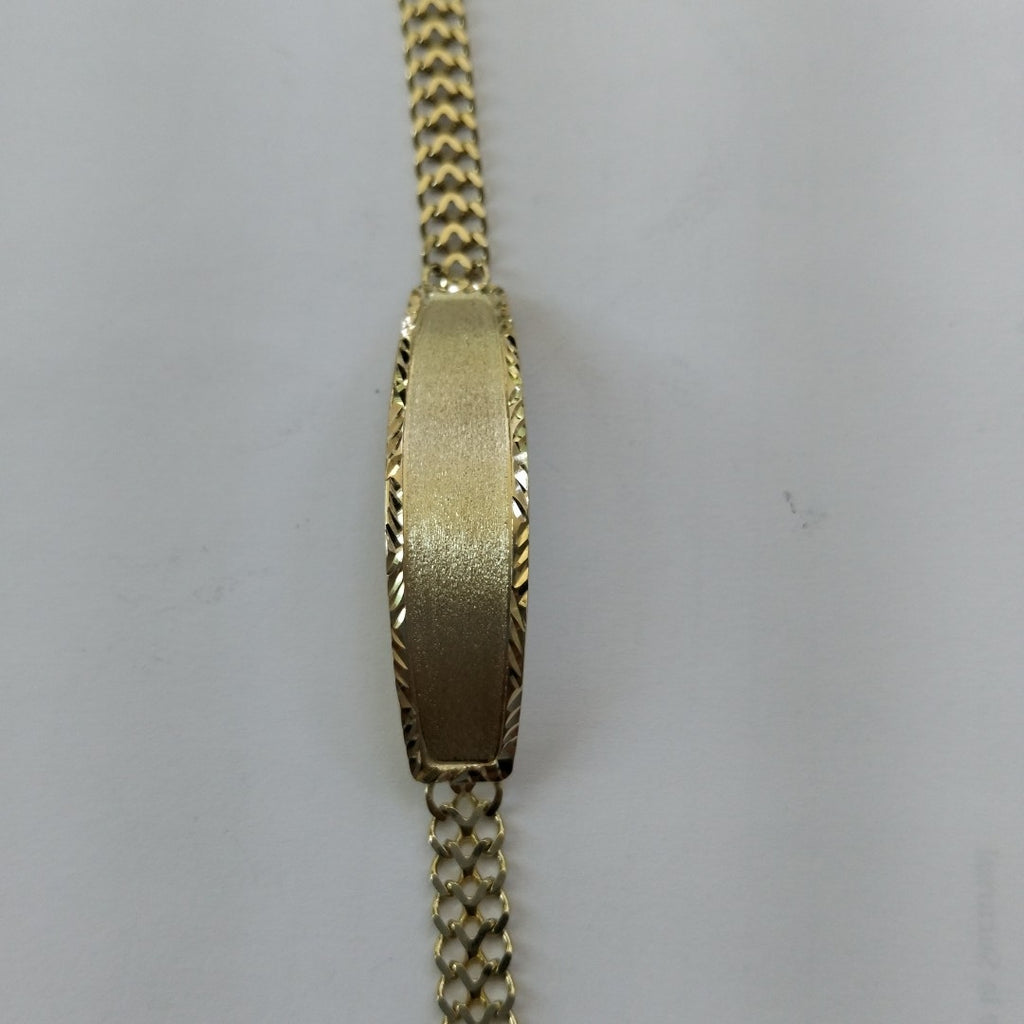 PULSERA ESCLAVA CHINO 14K 21 CM 9.9 GR (NUEVO)