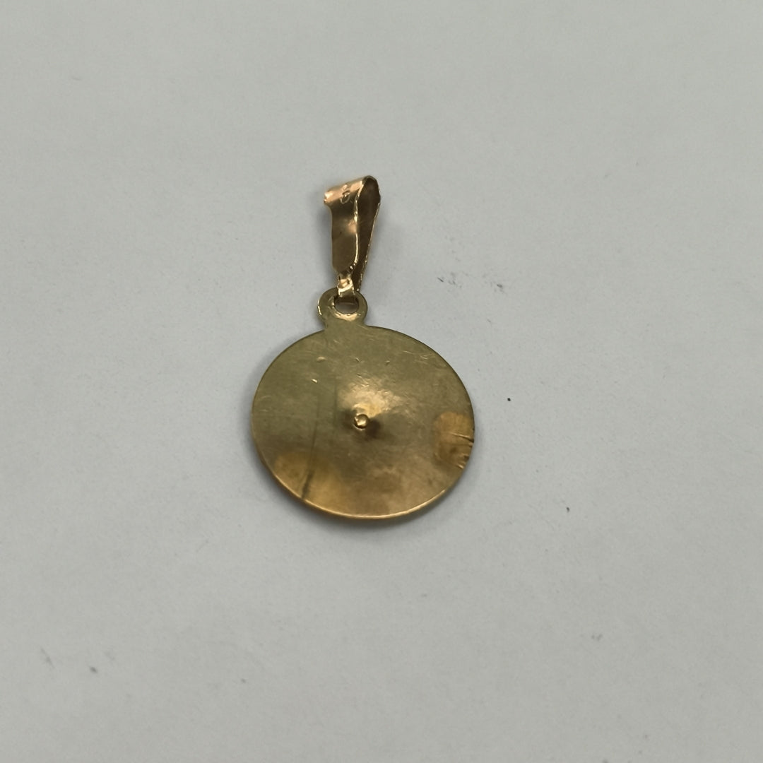 MEDALLA RELIGIOSA ORO 10 K 1 GRMS (SEMINUEVO)
