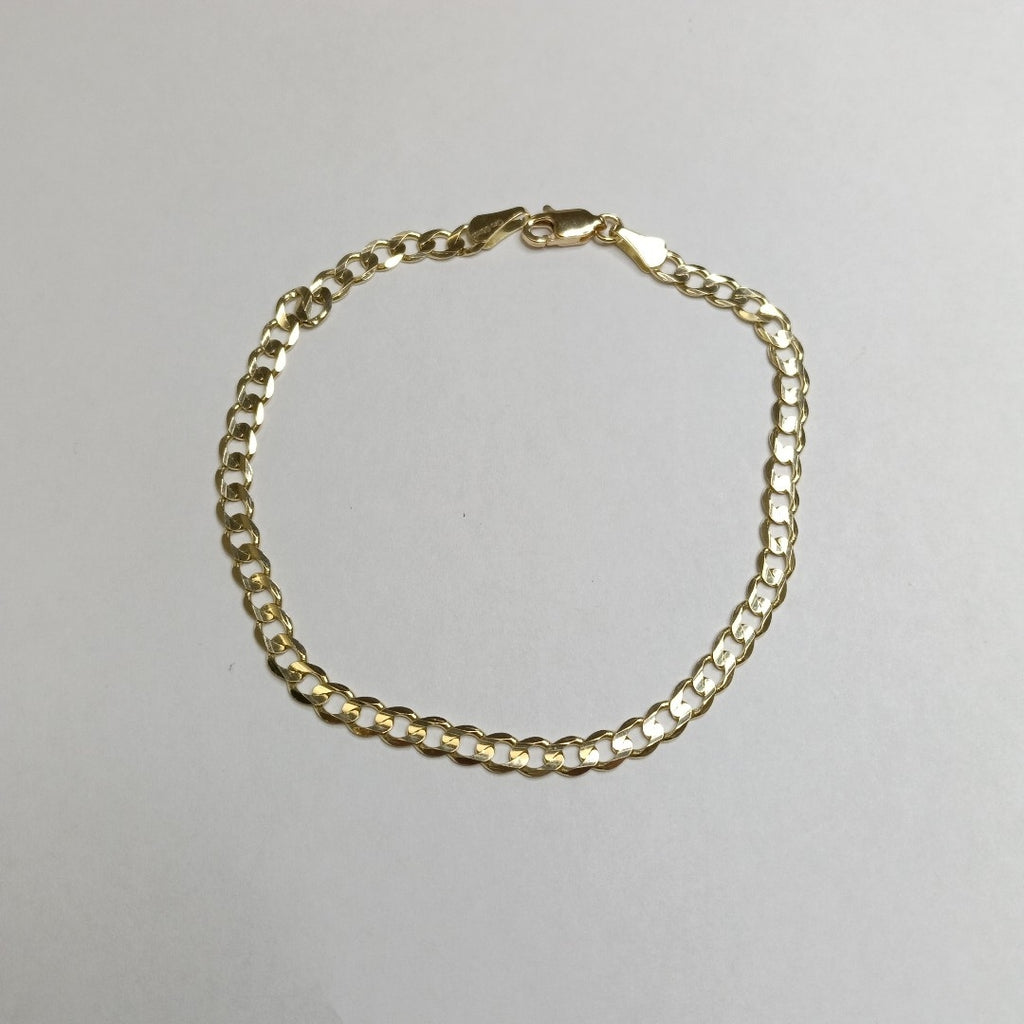 PULSERA BARBADA 14K 21 CM 5.1 GR (NUEVO)