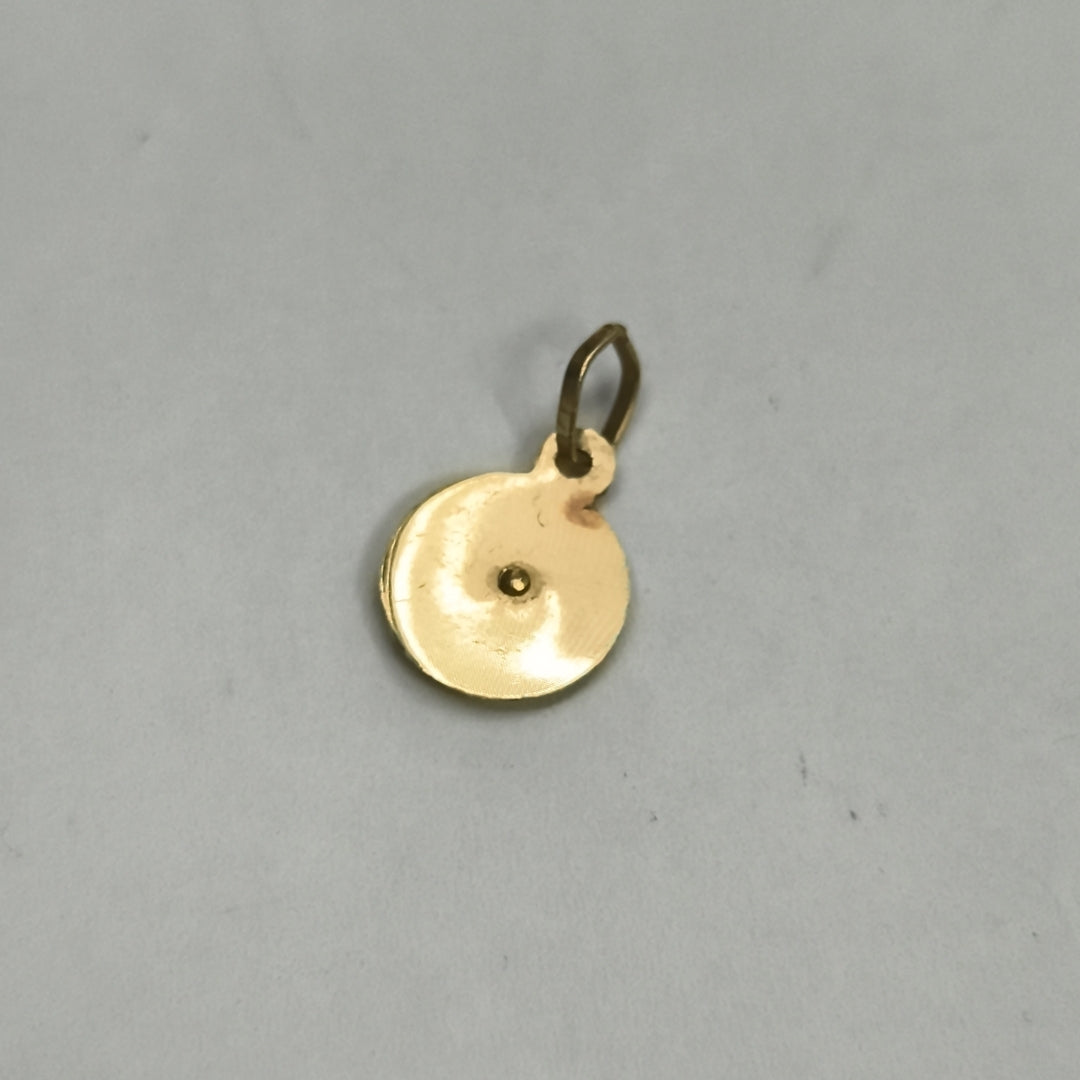 MEDALLA RELIGIOSA ORO 10 K 0.7 GRMS (SEMINUEVO)