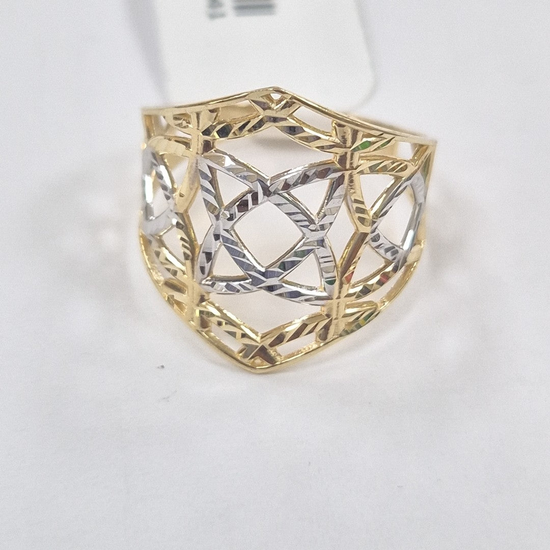 ANILLOS CON ESTRELLA CELTA 14K TALLA 6.5 2.2 GR (NUEVO)