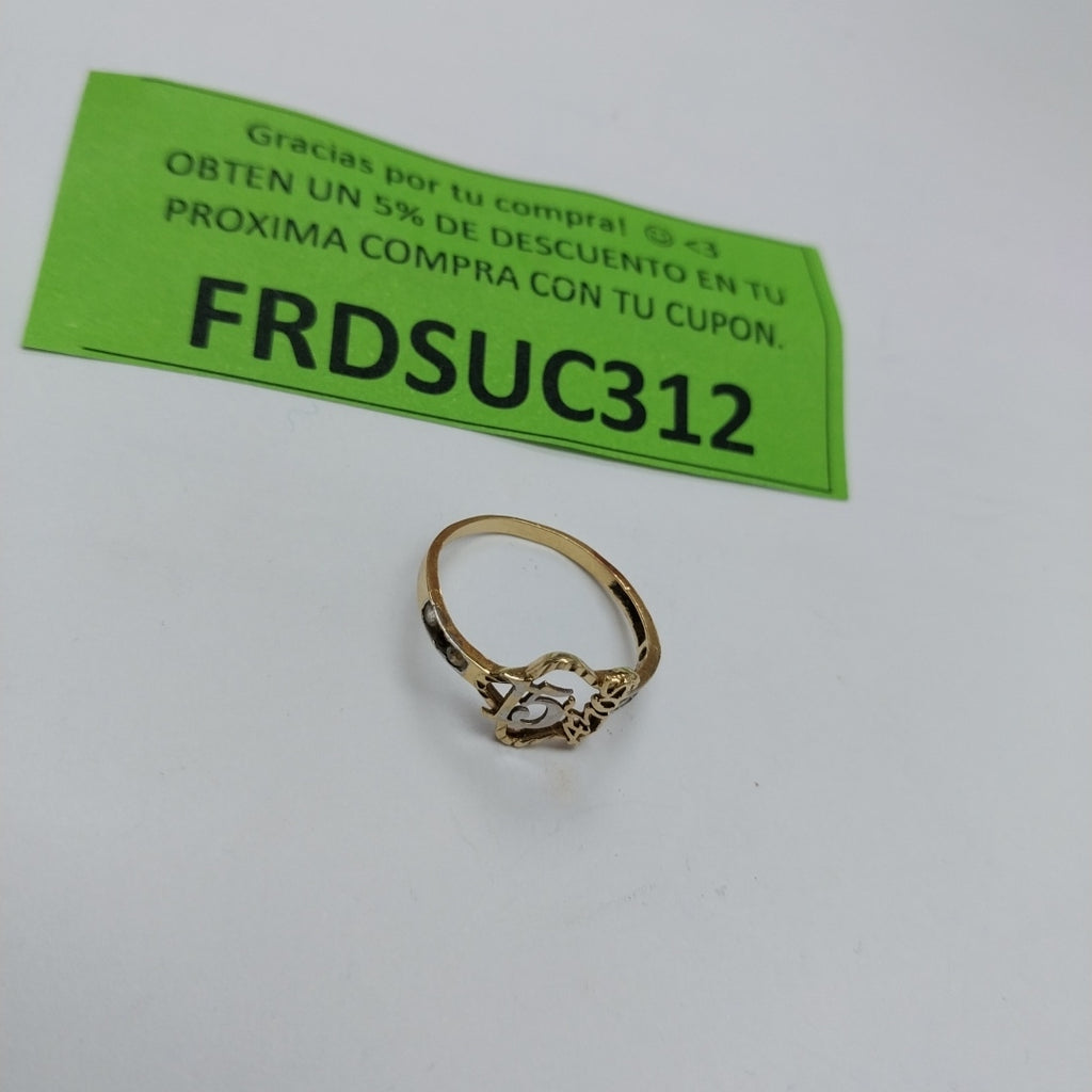 ANILLITO ORO 10 K 1,10 GRMS (SEMINUEVO)