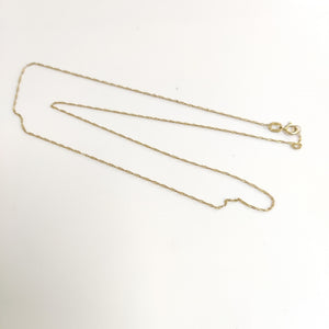 CADENA ORO 14 K 0.7 GRMS (SEMINUEVO)