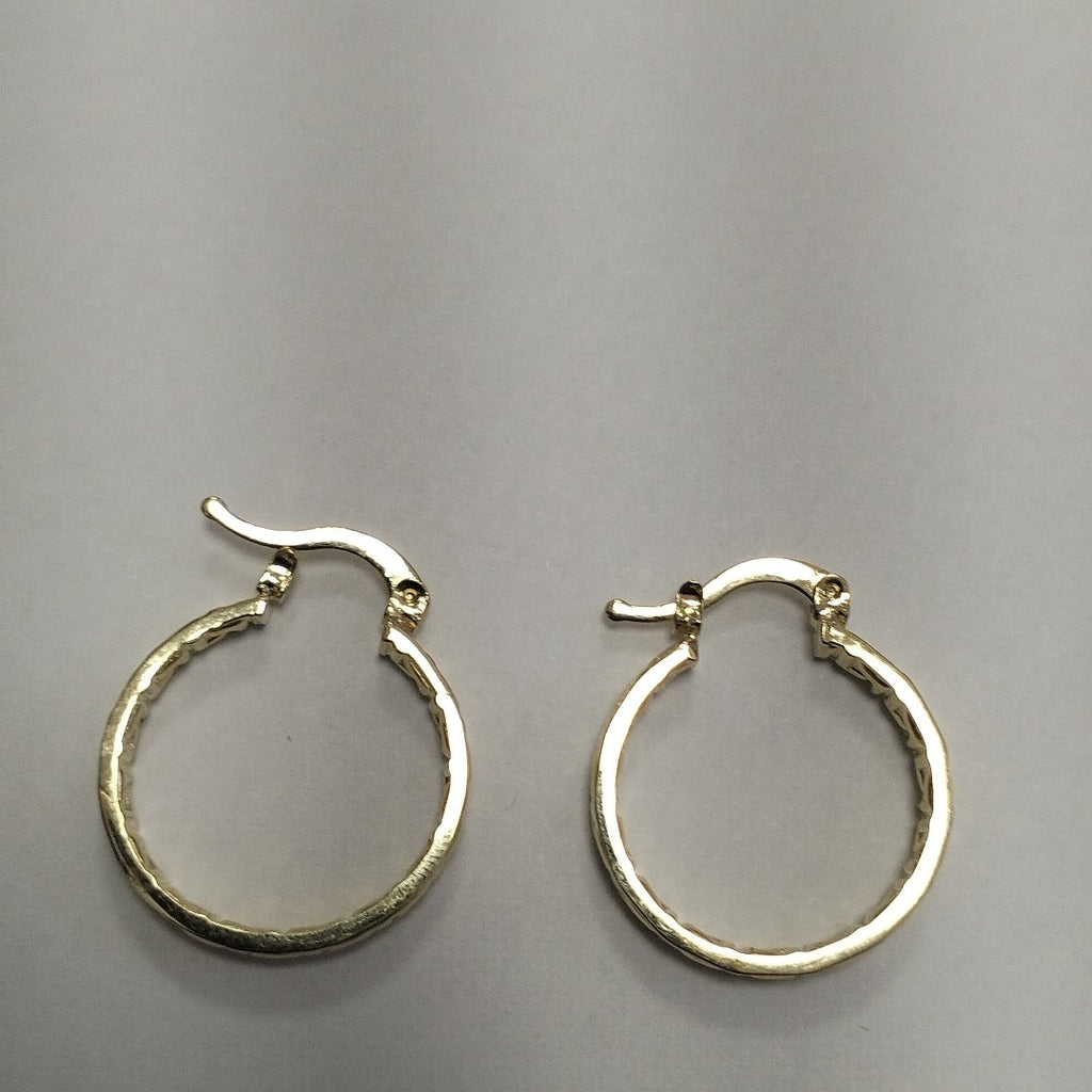 ARETES TEJIDO ARRACADAS TIPO GRECAS 14K 2.2 GR (NUEVO)