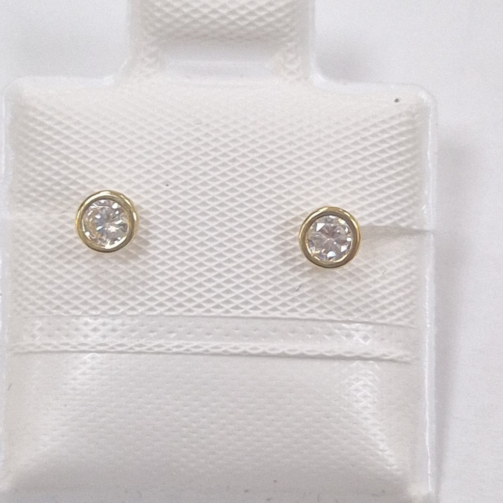 BROQUELES BROQUEL C CIRCONIA 14K 0.1501 GR (NUEVO)