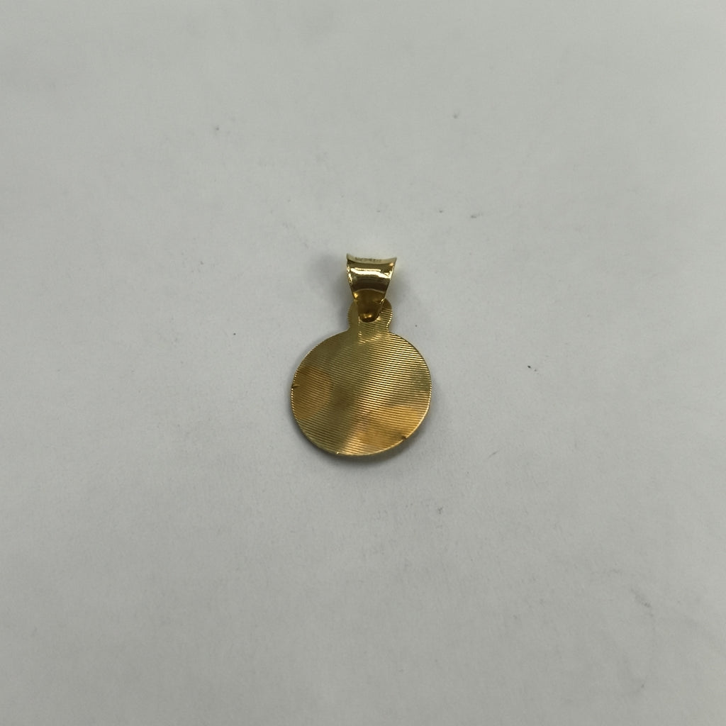 MEDALLA RELIGIOSA ORO 10 K 0,70 GRMS (SEMINUEVO)