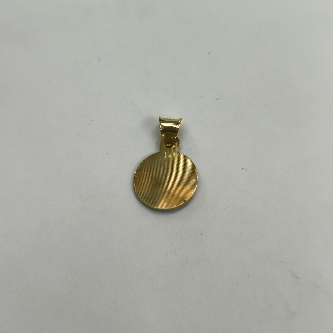 MEDALLA RELIGIOSA ORO 10 K 0,70 GRMS (SEMINUEVO)