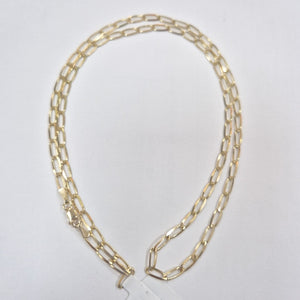 CADENA ESLABON 14K 55 CM 6.6 GR (NUEVO)