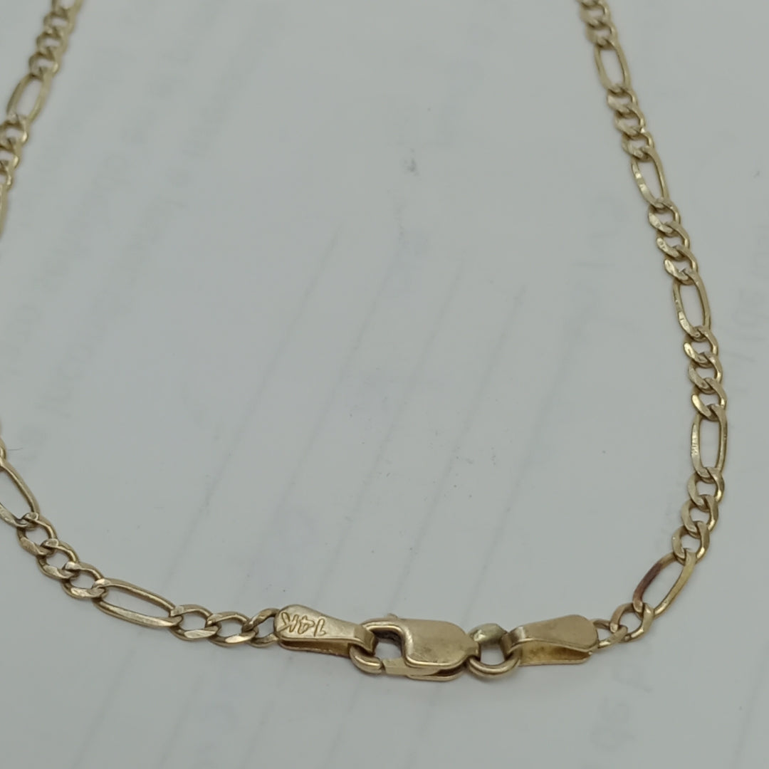 PULSERA ORO 14 K 2,00 GRMS (SEMINUEVO)