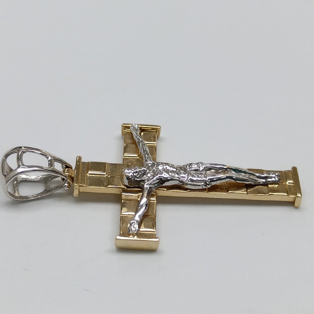 CRUCIFIJO ORO 14 K 2.8 GRMS (SEMINUEVO)