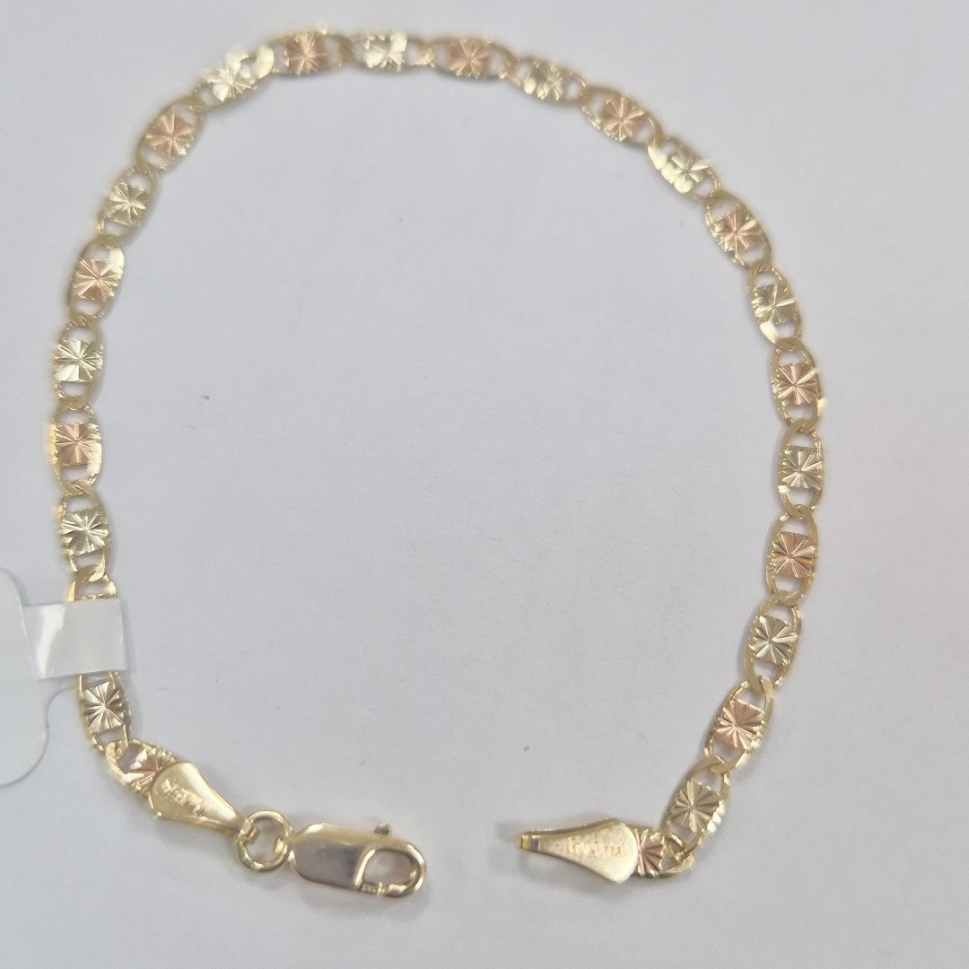 PULSERA GUCHI 14K 18 CM 2.8 GR (NUEVO)
