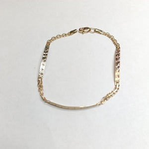 PULSERA ESPECIAL 10K 18 CM 2.5 GR (NUEVO)