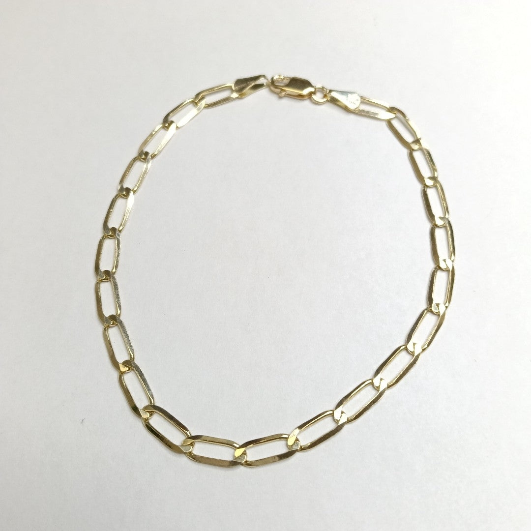 PULSERA ESLABON 14K 21 CM 4.1 GR (NUEVO)