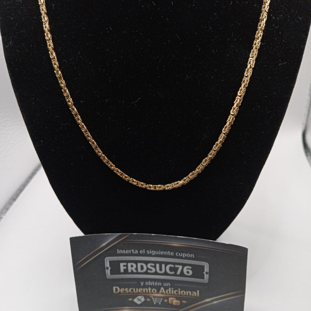 CADENA ORO 14 K 7.5 GRMS (SEMINUEVO)