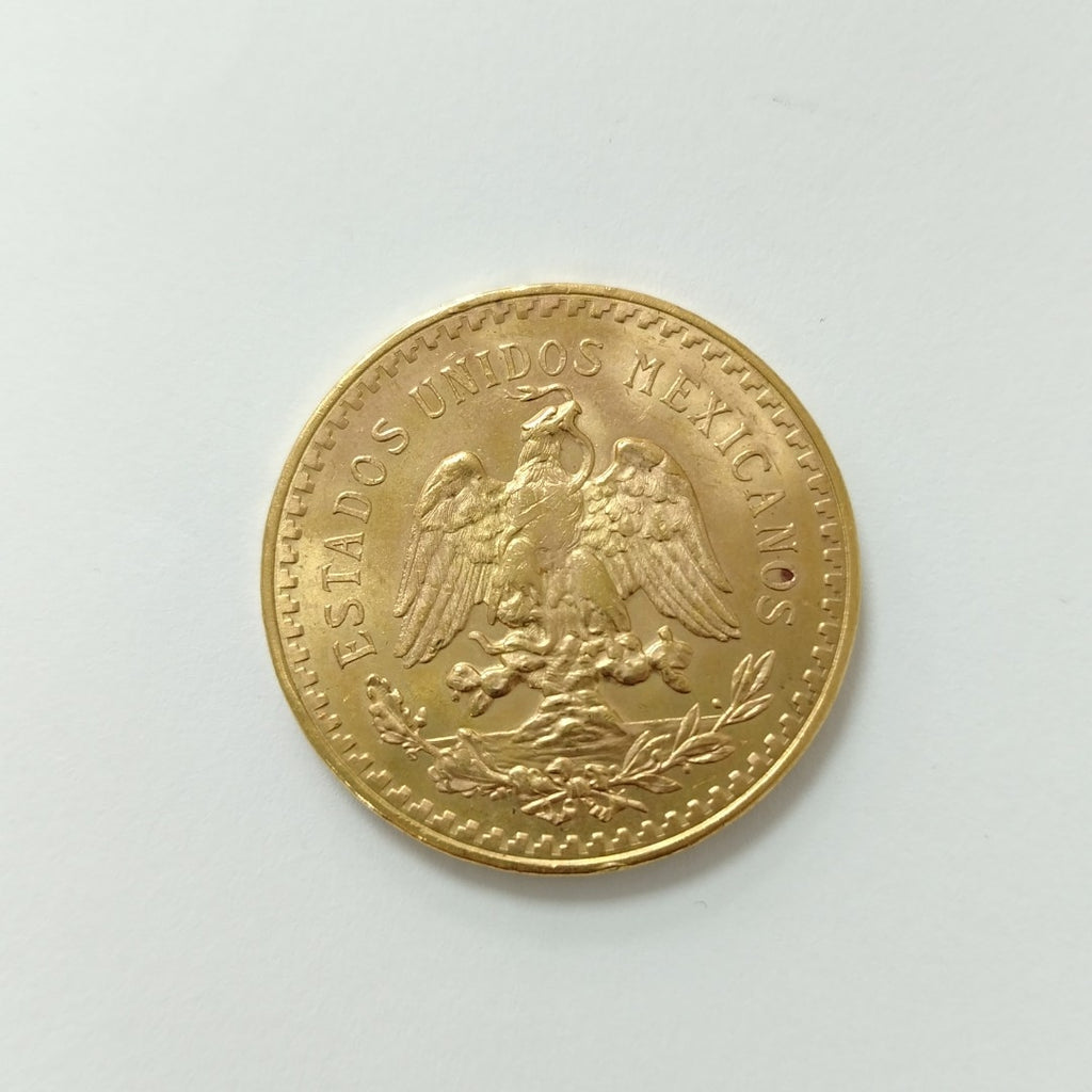 K1 41.6 GRMS 21 K IDENTIFICACIÓN MONEDA NOMINATIVA MONEDAS PESOS 50 PESOS (SEMINUEVO)