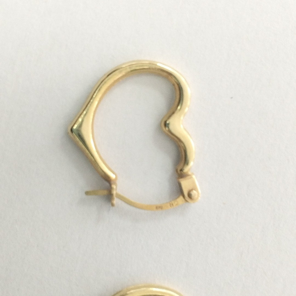 ARRACADAS PAR ORO 14 K 0.5 GRMS (SEMINUEVO)