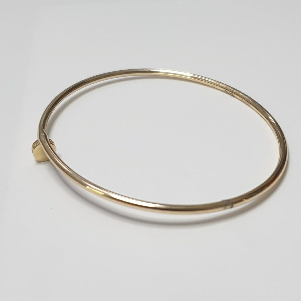 PULSERA CLAVO ORO 14K 2.8 (NUEVO)