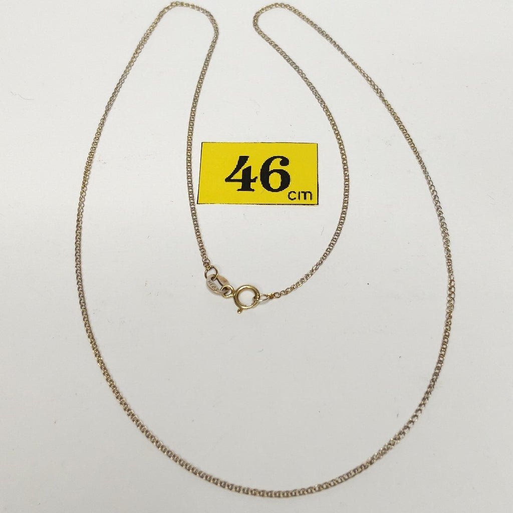 CADENA ORO BLANCO 14 K 1,20 GRMS (SEMINUEVO)