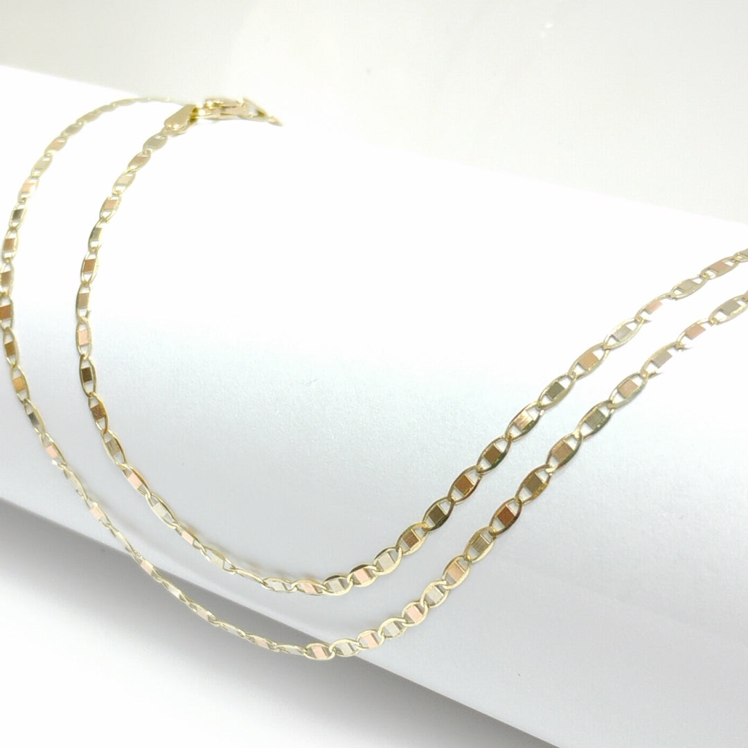 CADENA GUCHI 14K 50 CM 3 GR (NUEVO)