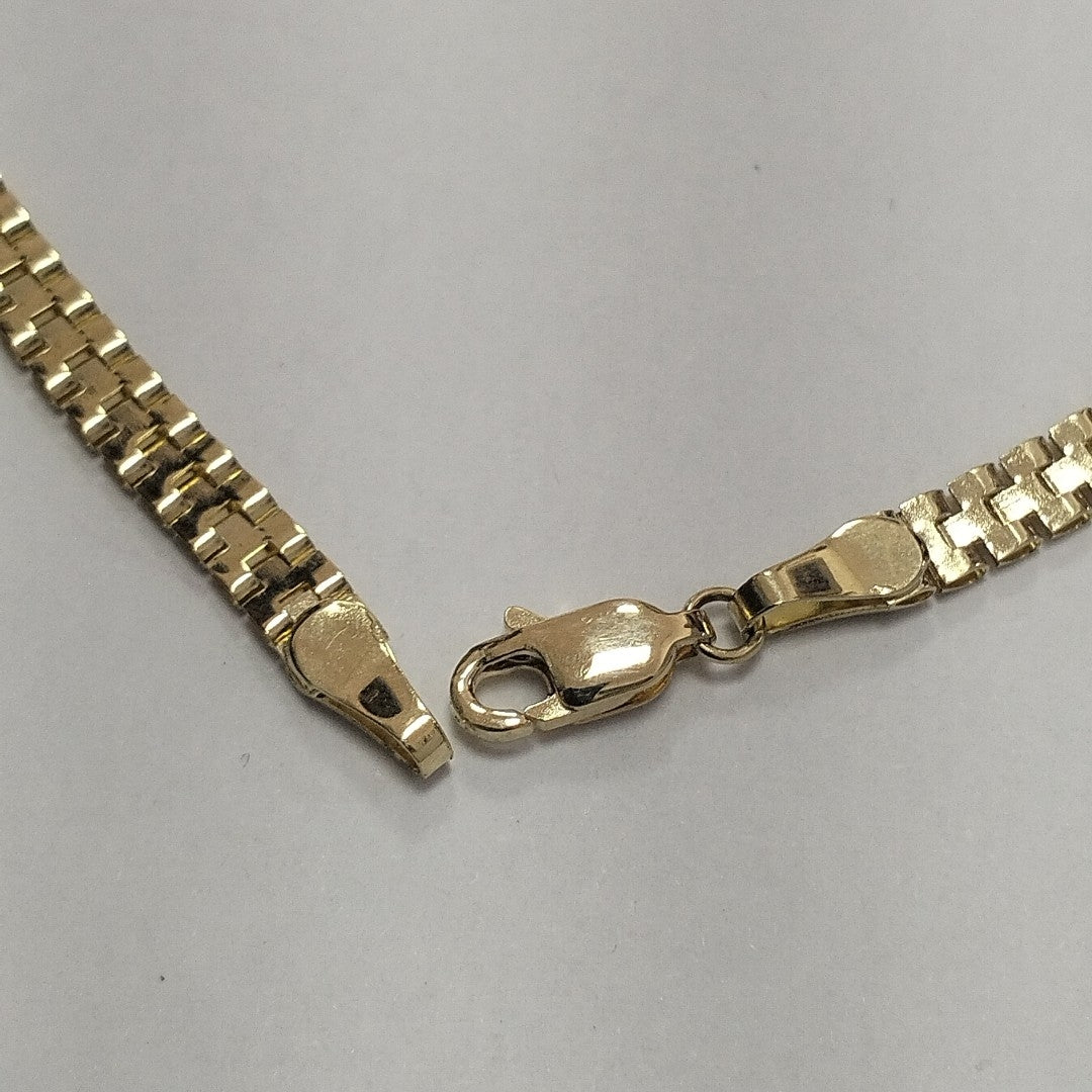 PULSERA ESPECIAL 14K 18 CM 4 GR (NUEVO)
