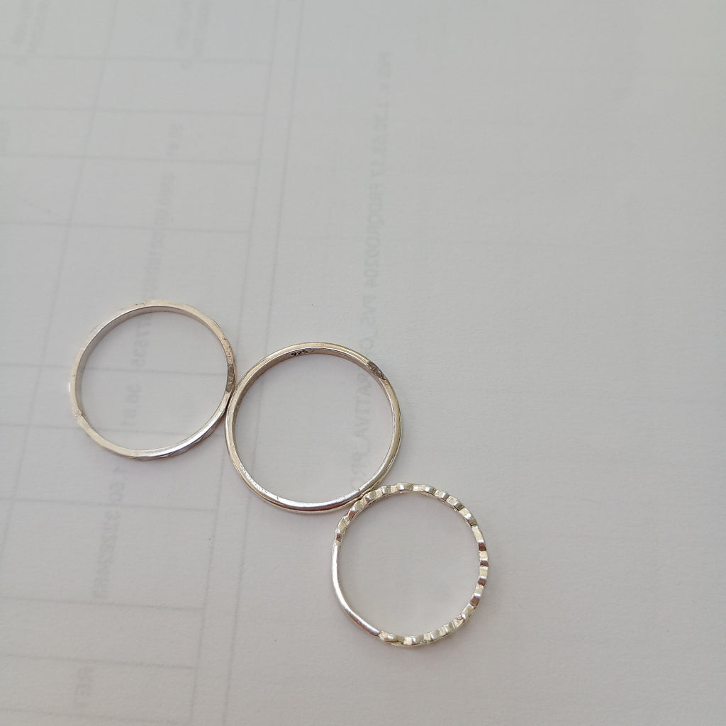 ANILLO PLATA 3,30 GRMS (SEMINUEVO)