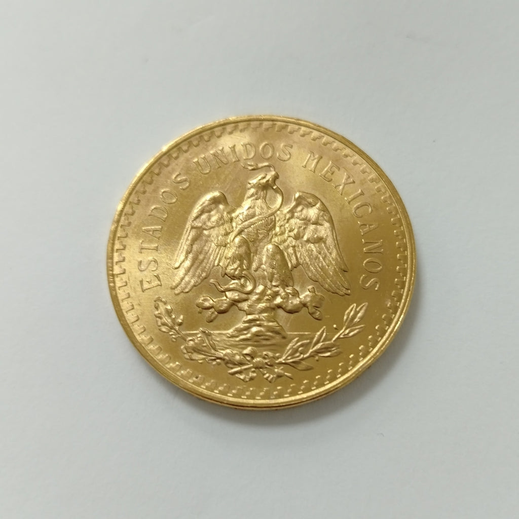 K1 41.6 GRMS 21 K IDENTIFICACIÓN MONEDA NOMINATIVA MONEDAS PESOS 50 PESOS (SEMINUEVO)