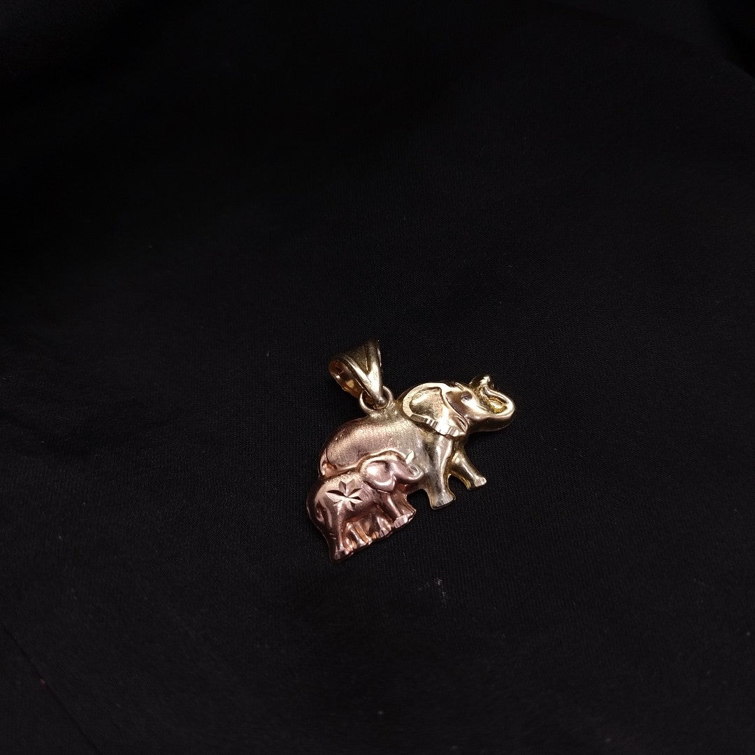 DIJE ORO COMBINADO 14 K 1,00 GRMS (SEMINUEVO)