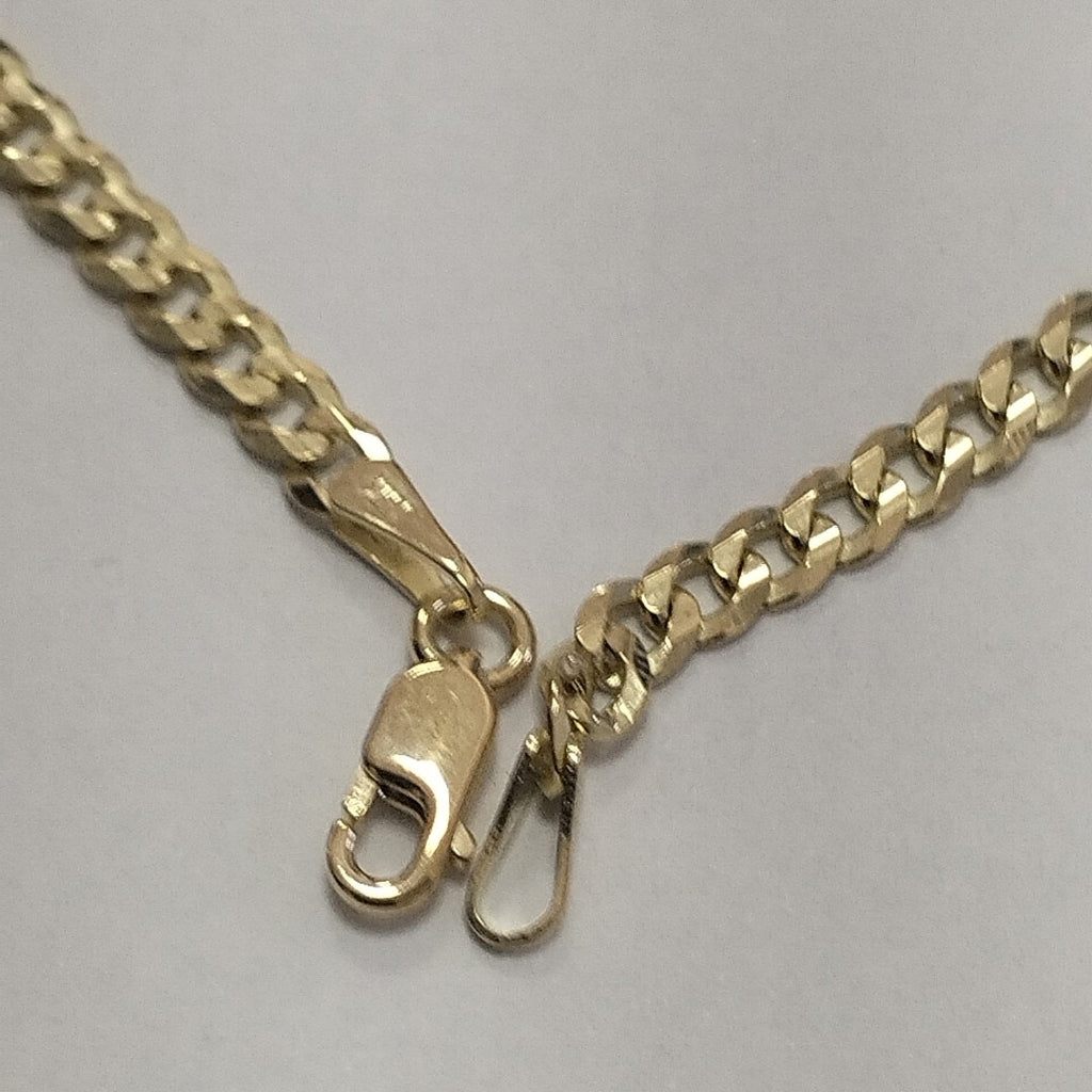 PULSERA BARBADA 14K 21 CM 3.8 GR (NUEVO)